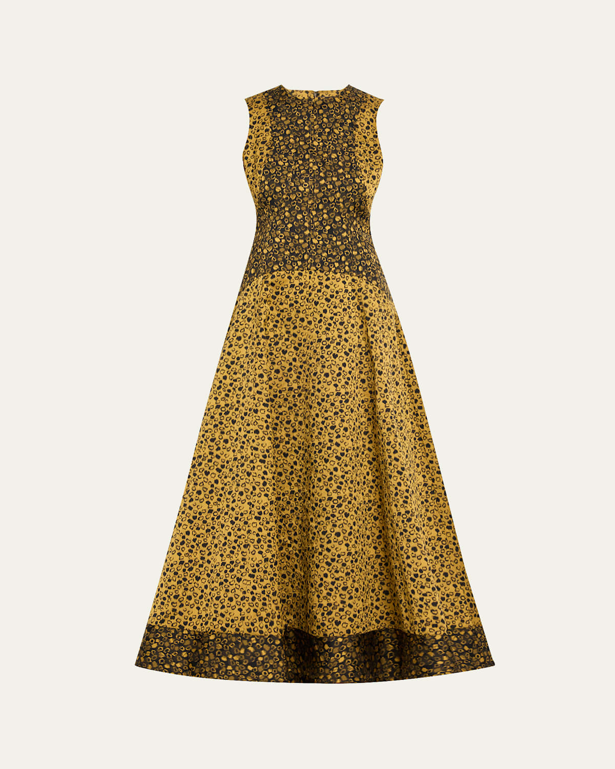 Ulla Johnson Isadora Printed Drop-waist Dress In Green