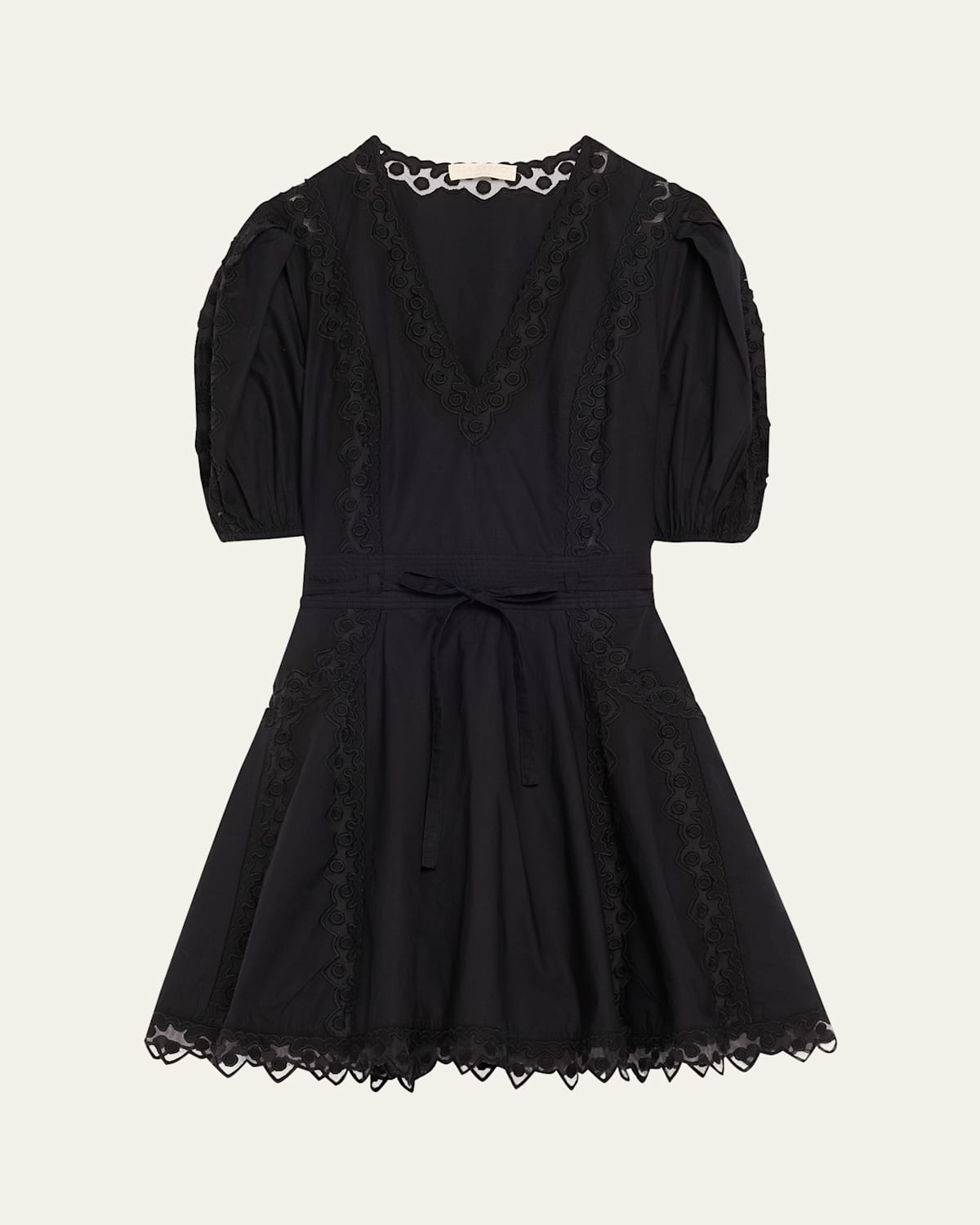 Ulla Johnson Camila Short-sleeve Mini Dress