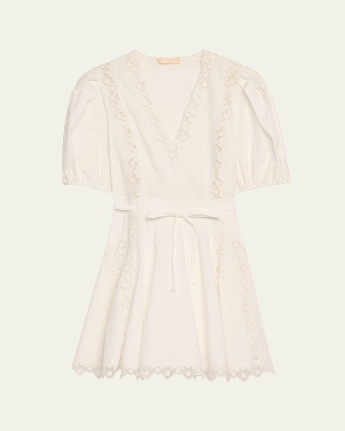 Ulla Johnson Camila Short-sleeve Mini Dress