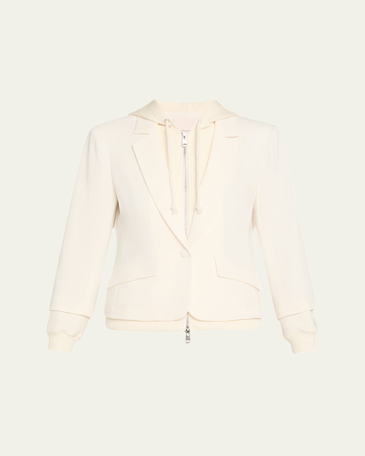 Cinq À Sept Khloe Le Petit Zip-front Blazer