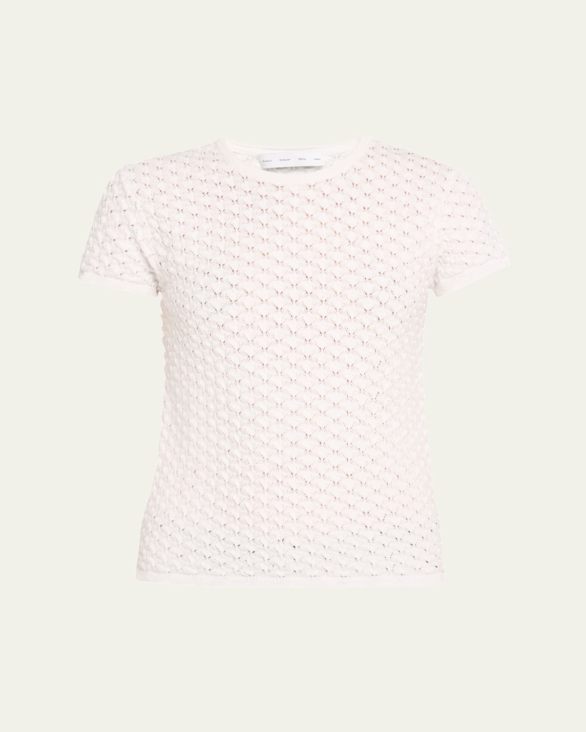 Quincy Short-Sleeve Crochet Top