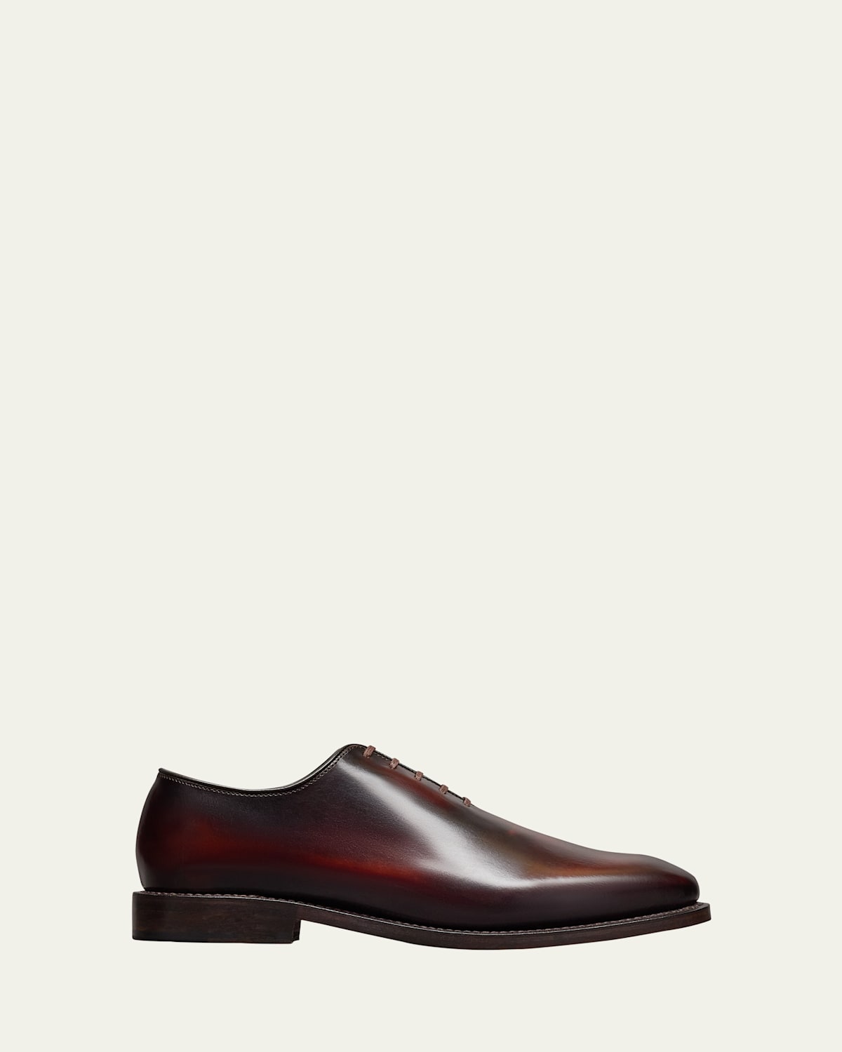 Allen Edmonds Reserve Men's Morrison Polished Leather Oxfords In Red