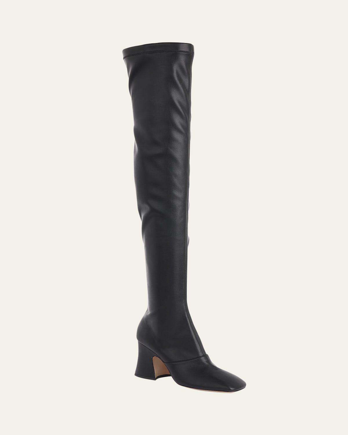 Janis Patent Leather Over-The-Knee Boots