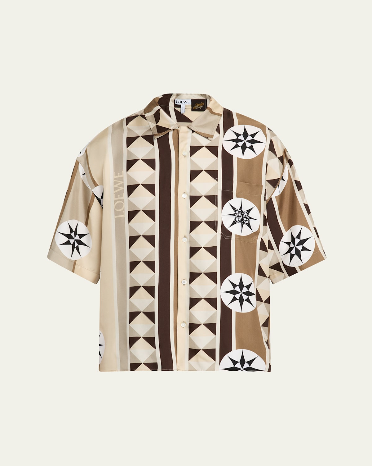 Loewe Graphic-print Shirt In Neutral