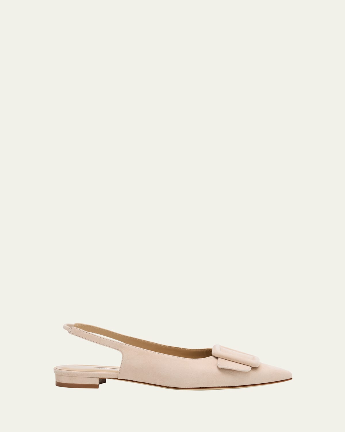 Maylura Suede Slingback Ballerina Flats