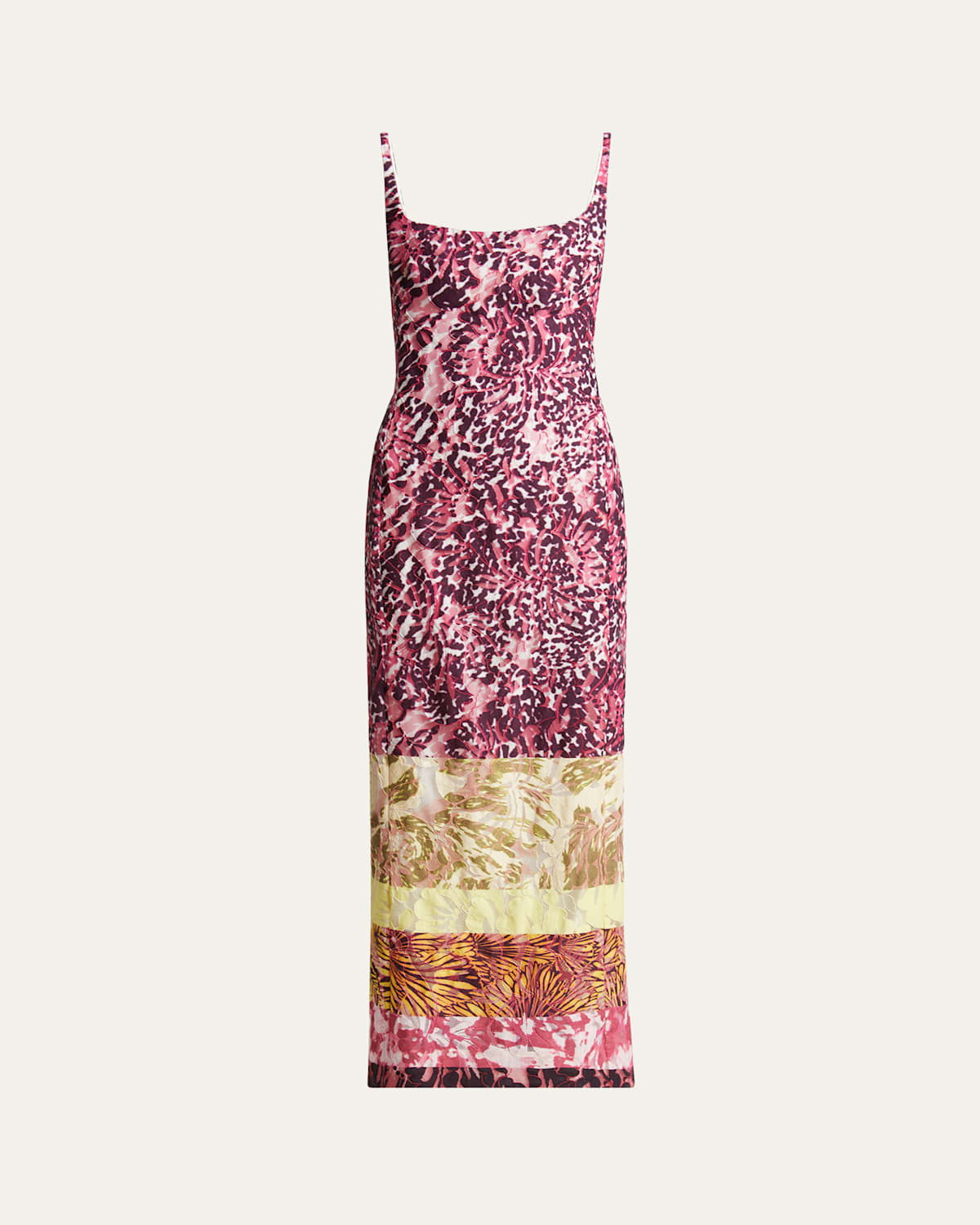 Debano Long Printed Dress