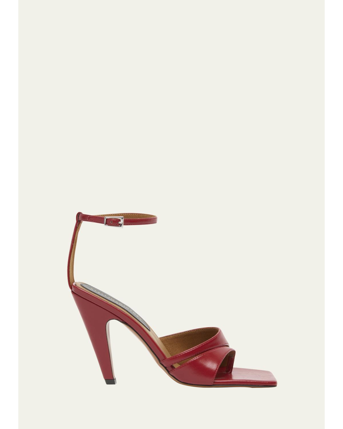 Spur Vegan Ankle-Strap Sandals