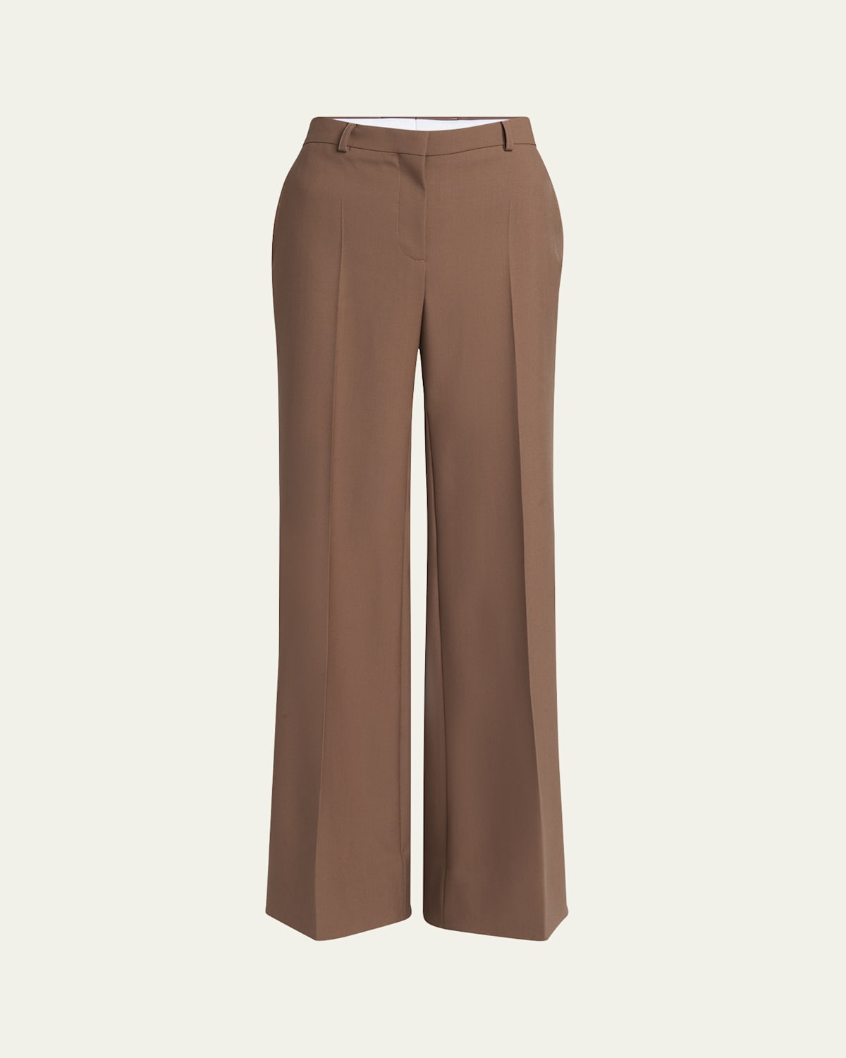 Stella Mccartney Flared Suiting Wool Trousers