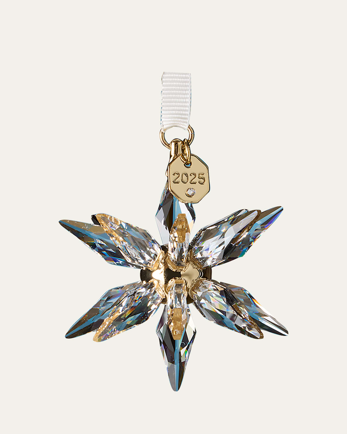 Swarovski 2025 Annual Edition 3d Christmas Ornament In Multi