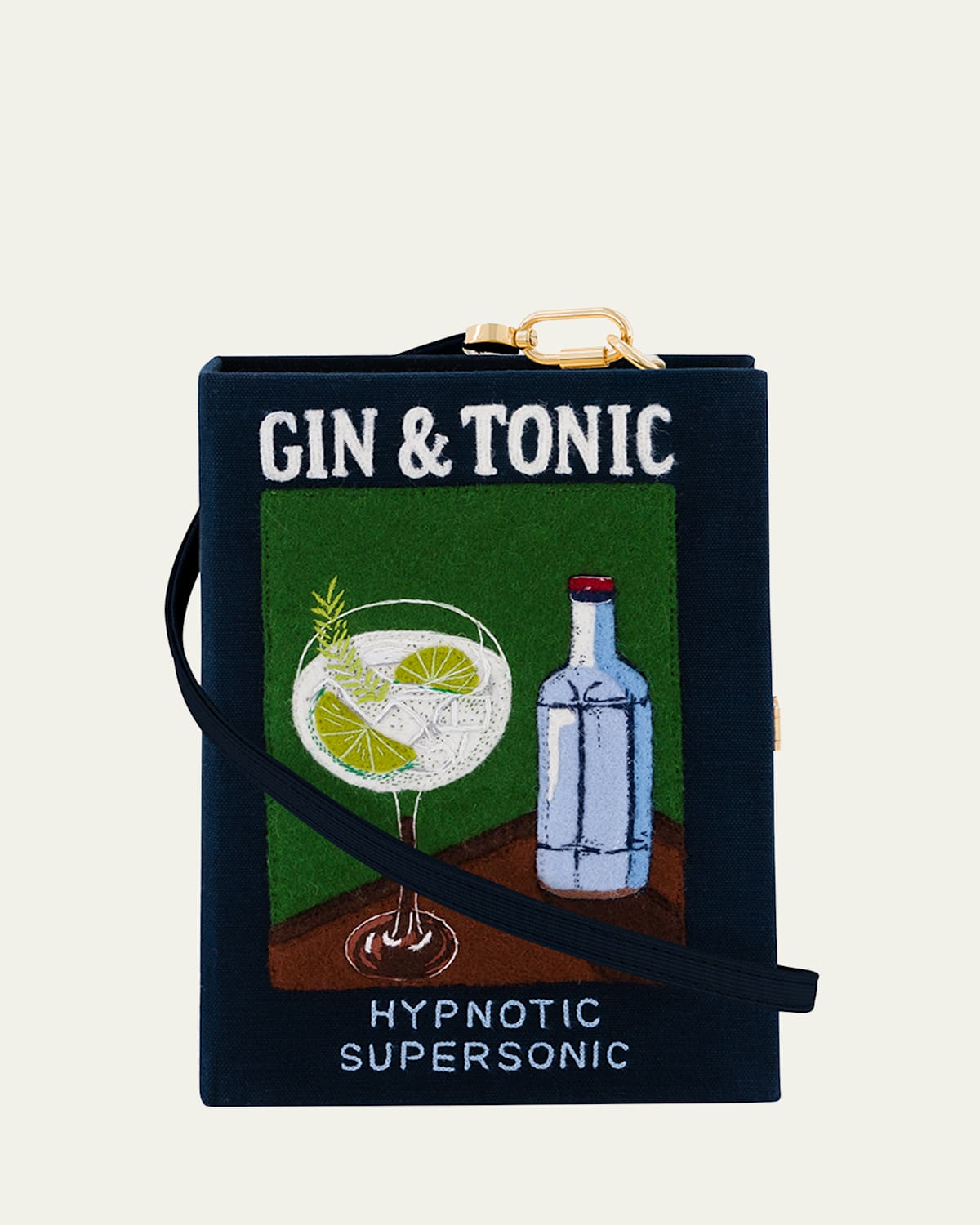Gin & Tonic Book Clutch Bag