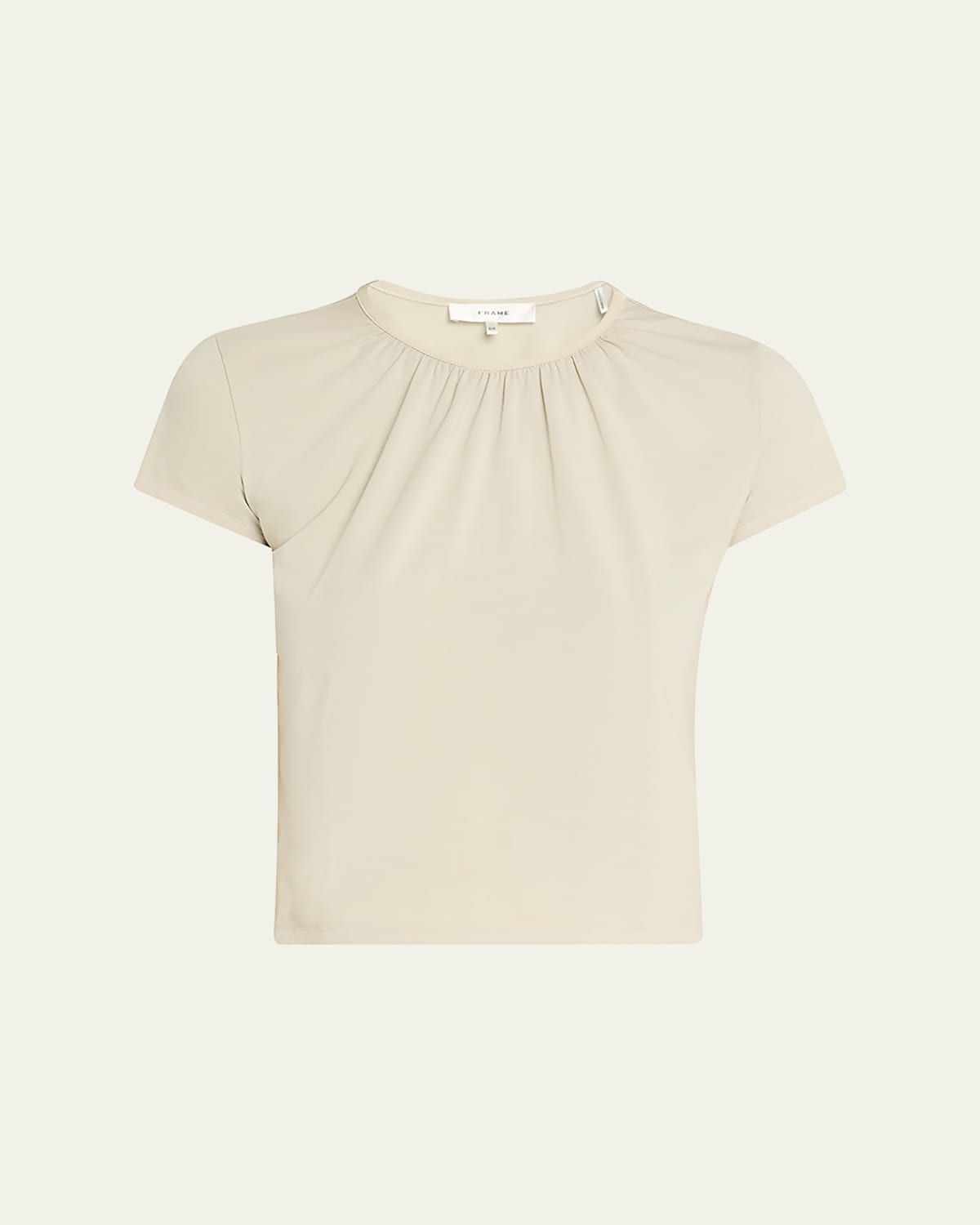 Frame The Gathered Tee In Green
