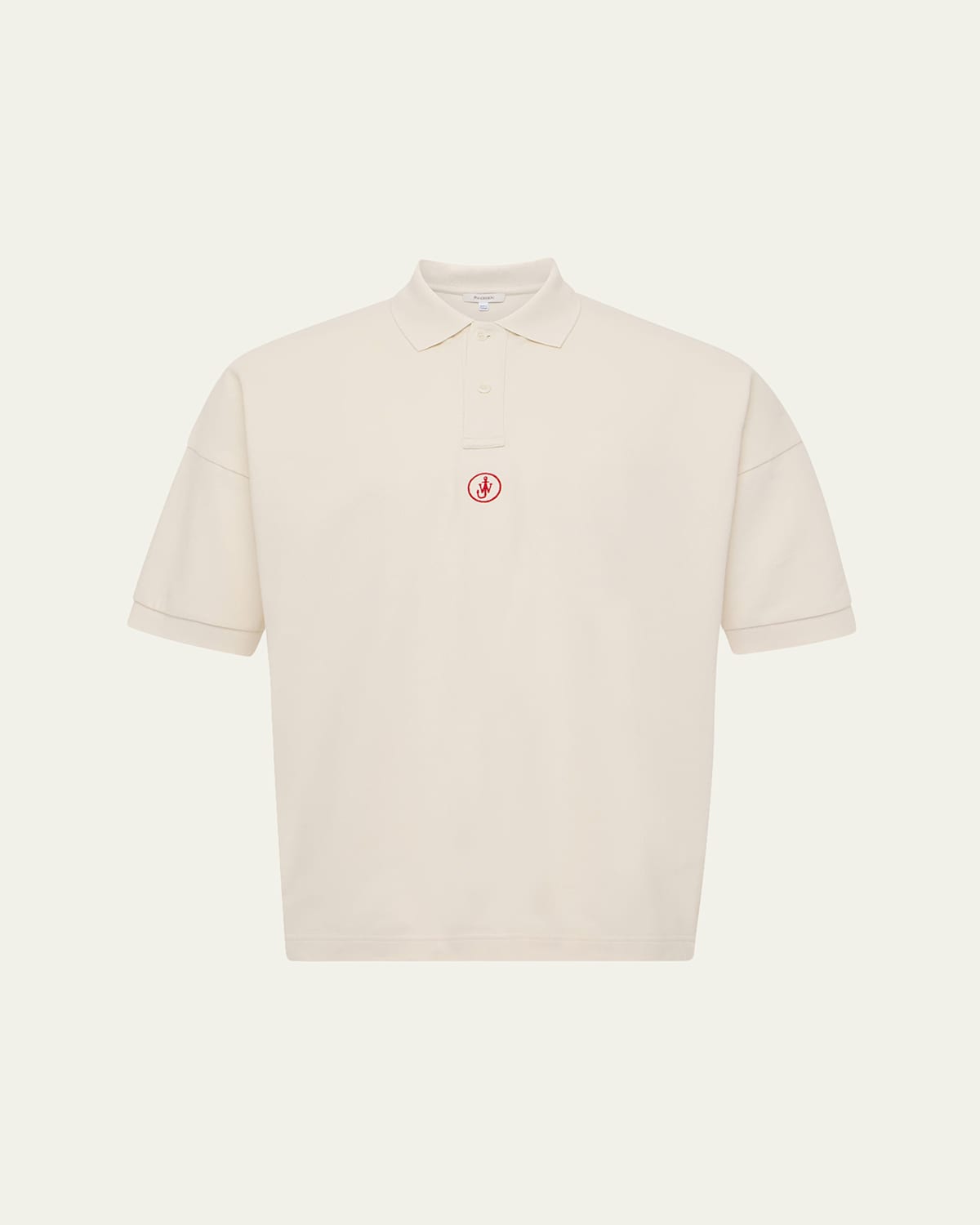 Men's Anchor Embroidery Polo Shirt