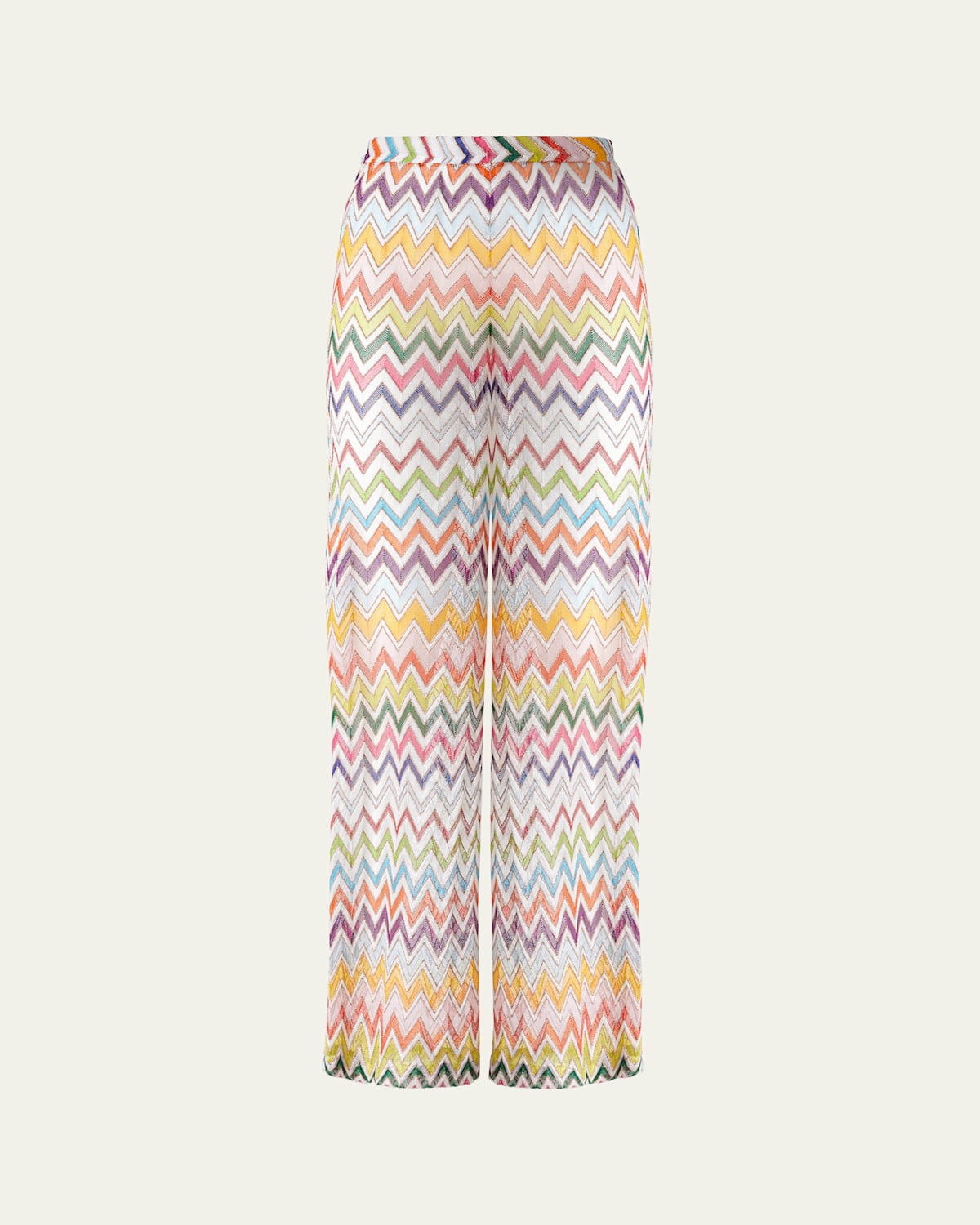 Missoni Metallic Zig-zag Trousers
