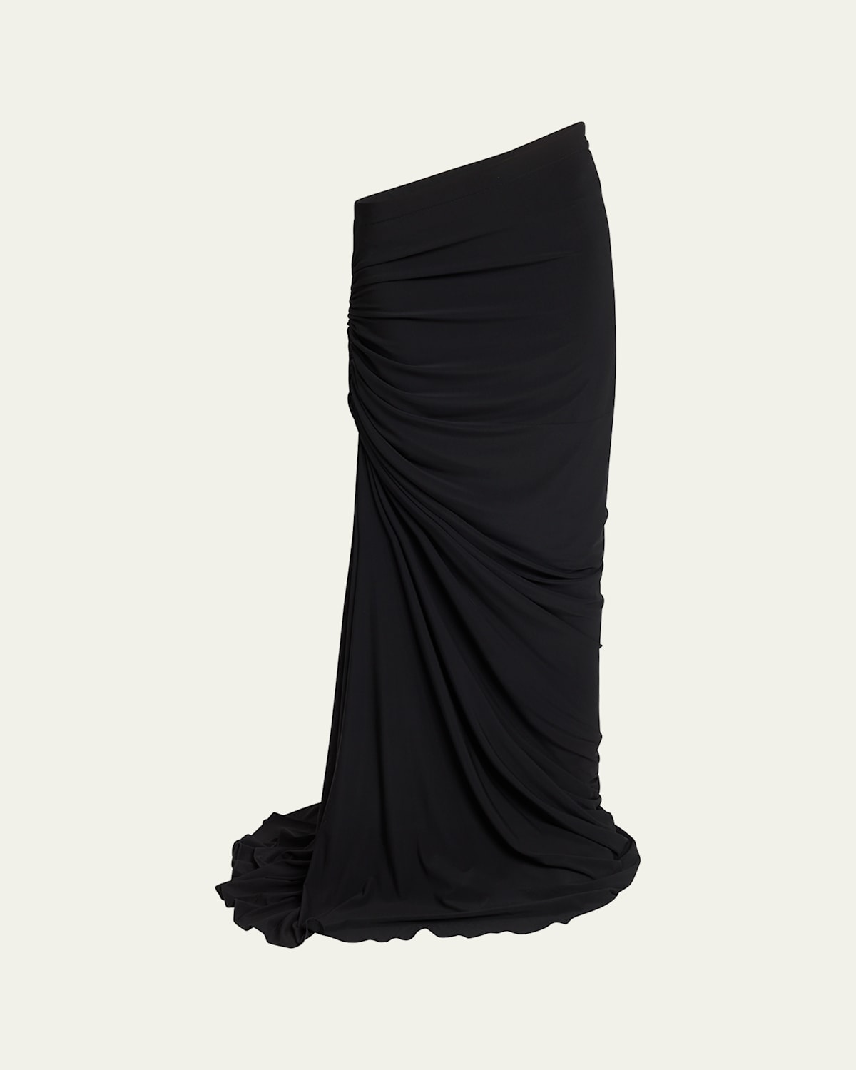 ALAÏA RUCHED LONG SKIRT 