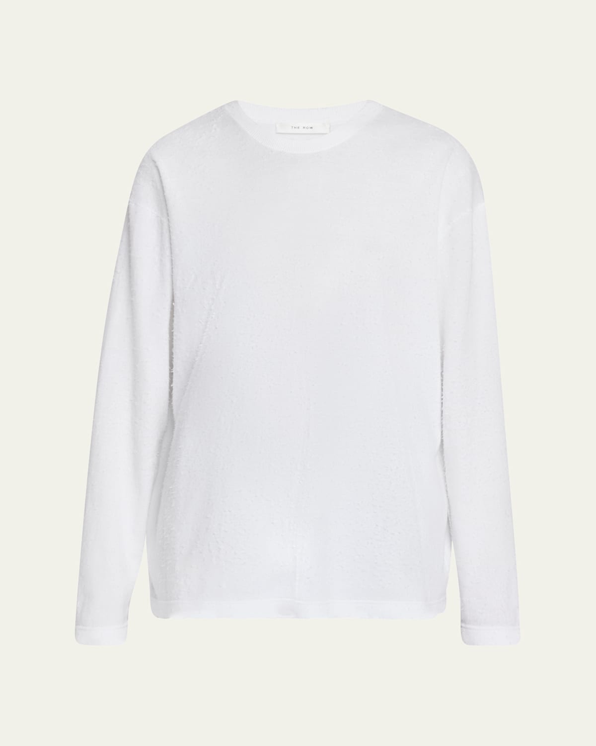Kabira Textured Cotton Long-Sleeve T-Shirt