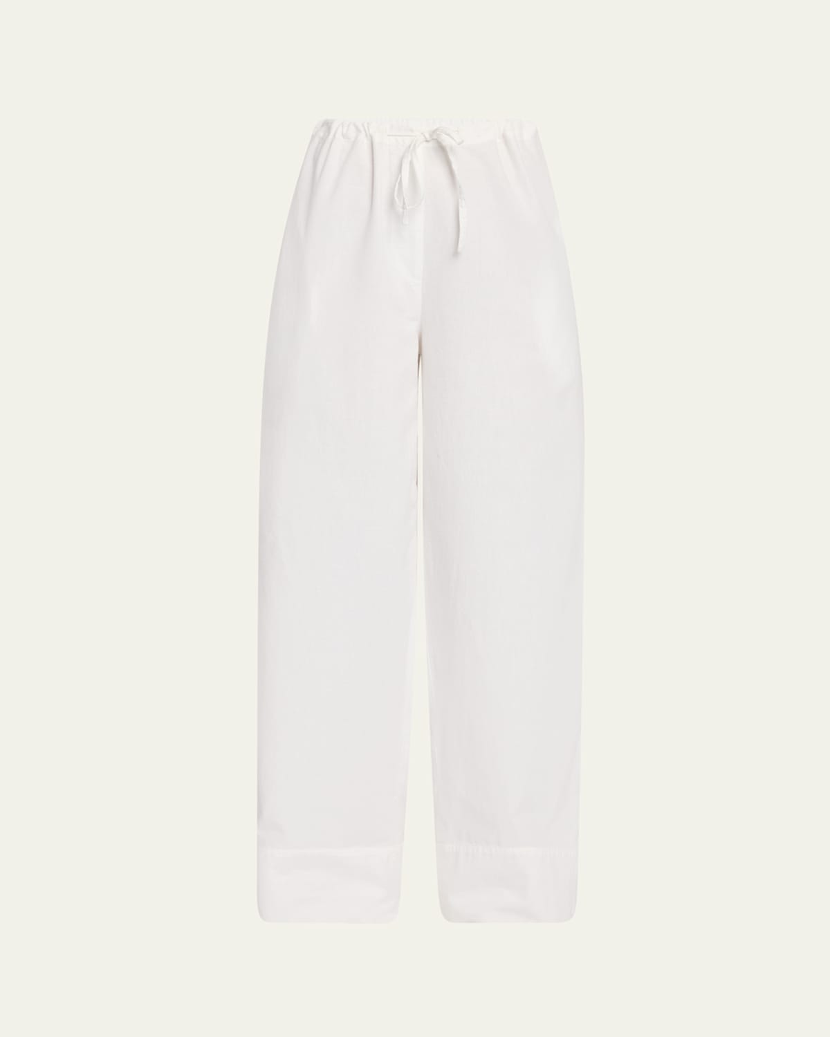 The Row Enea Wide-leg Pants In White