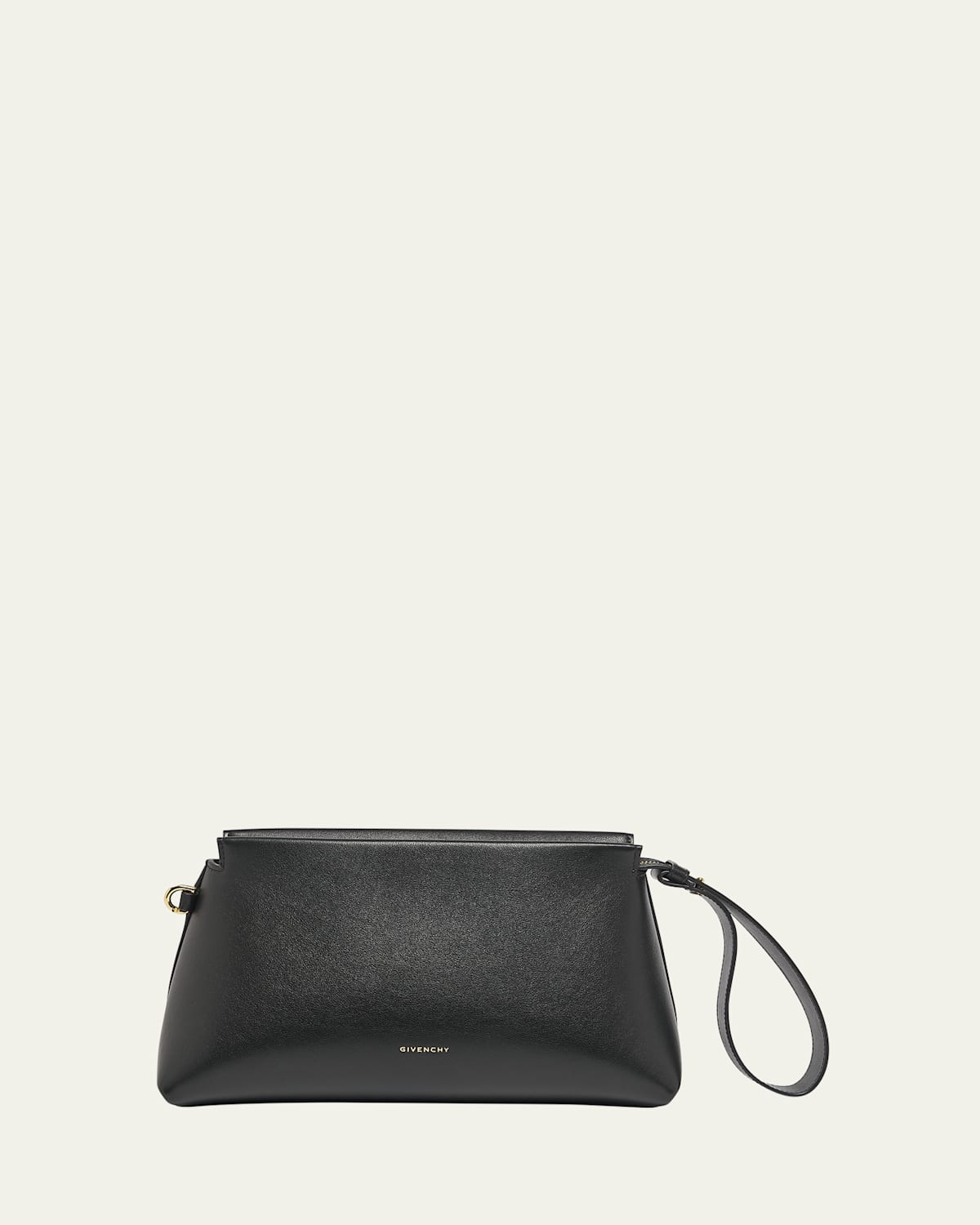 Day Wristlet Pouch Bag in Grain Leather