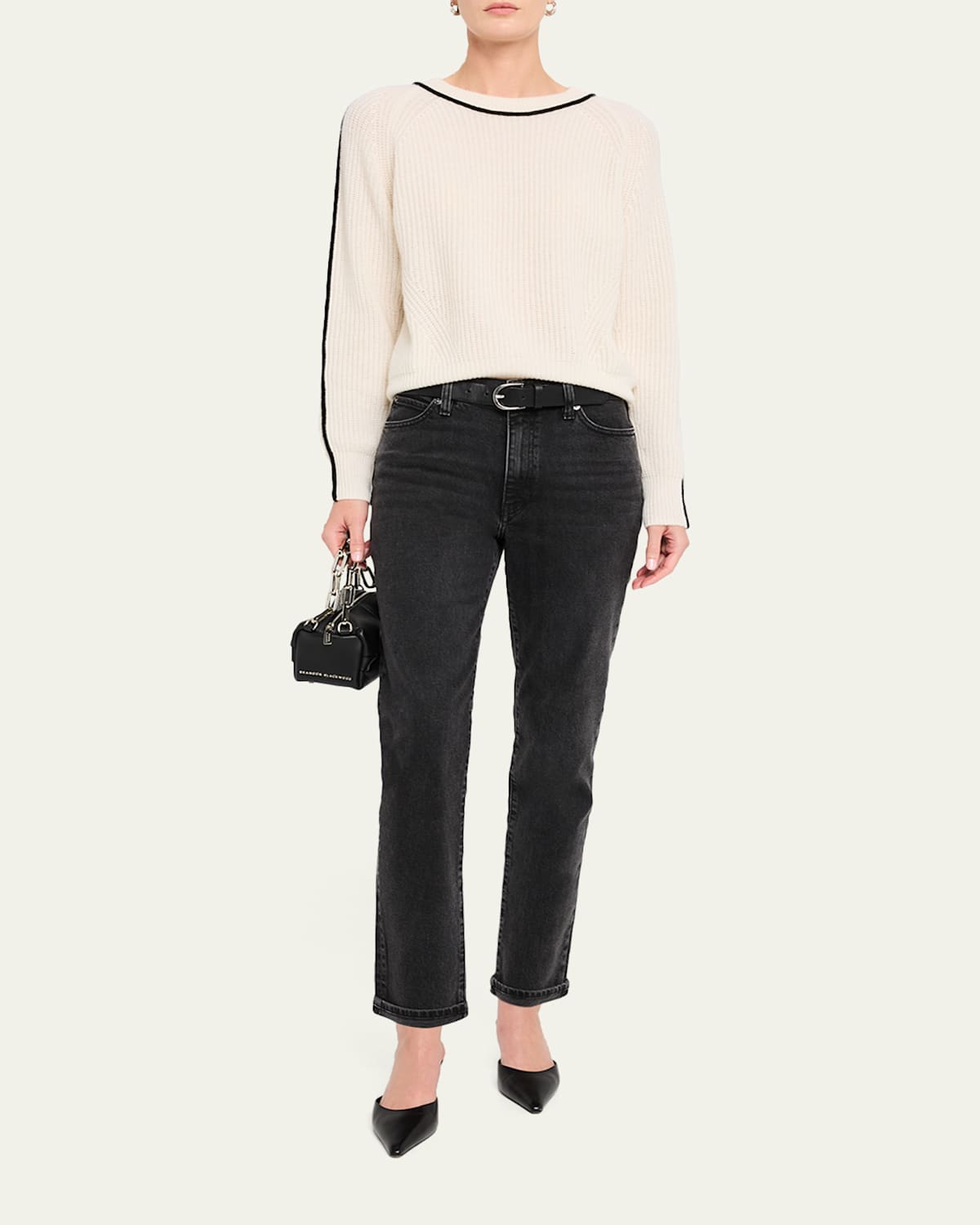 The Borrowed Straight-Leg Jeans
