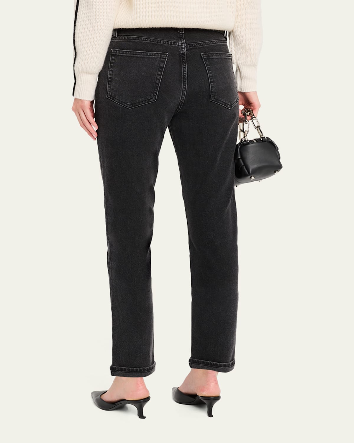 The Borrowed Straight-Leg Jeans
