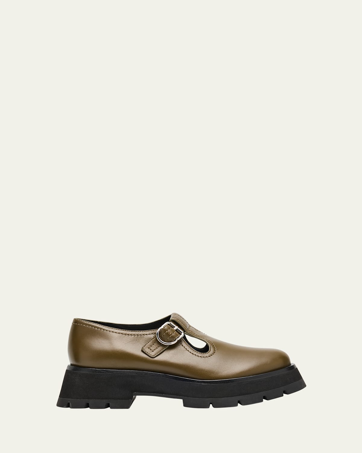 Kate Lug-Sole Mary Jane Loafers