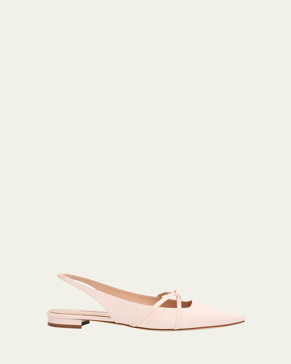 Daria Patent Leather Slingback Ballerina Flats