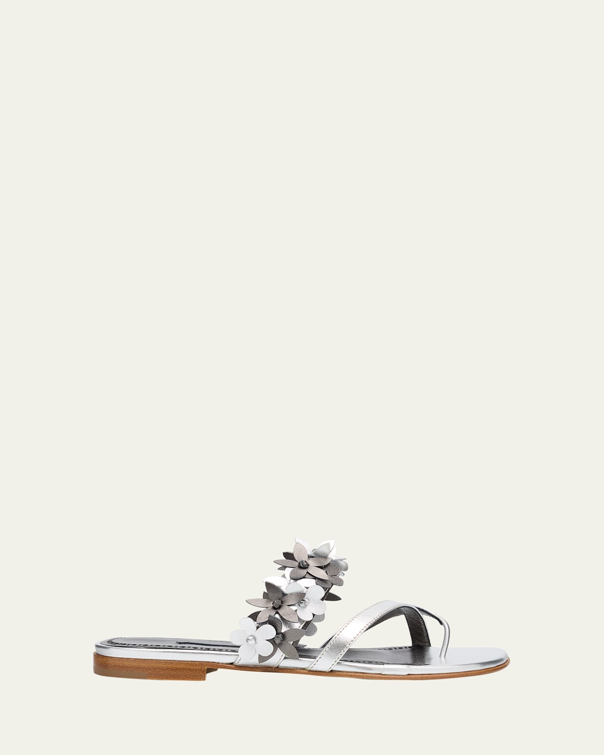 Fiosa Leather Flat Sandals