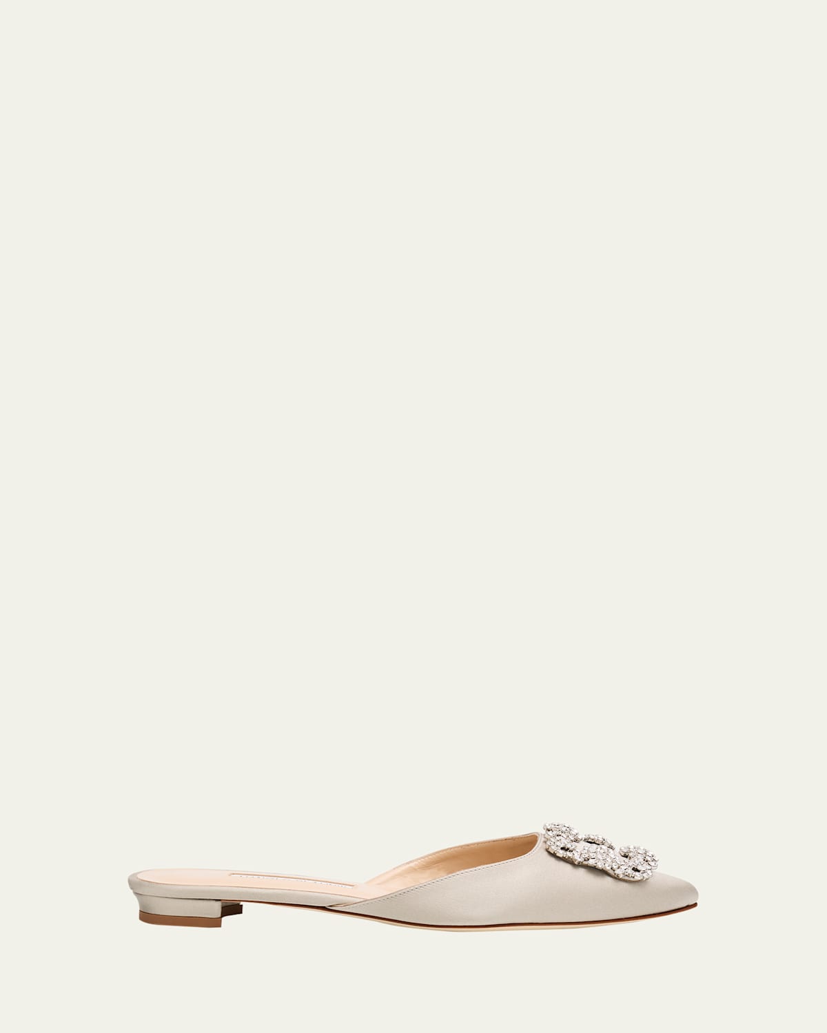 Hangisi Satin Ballerina Flats