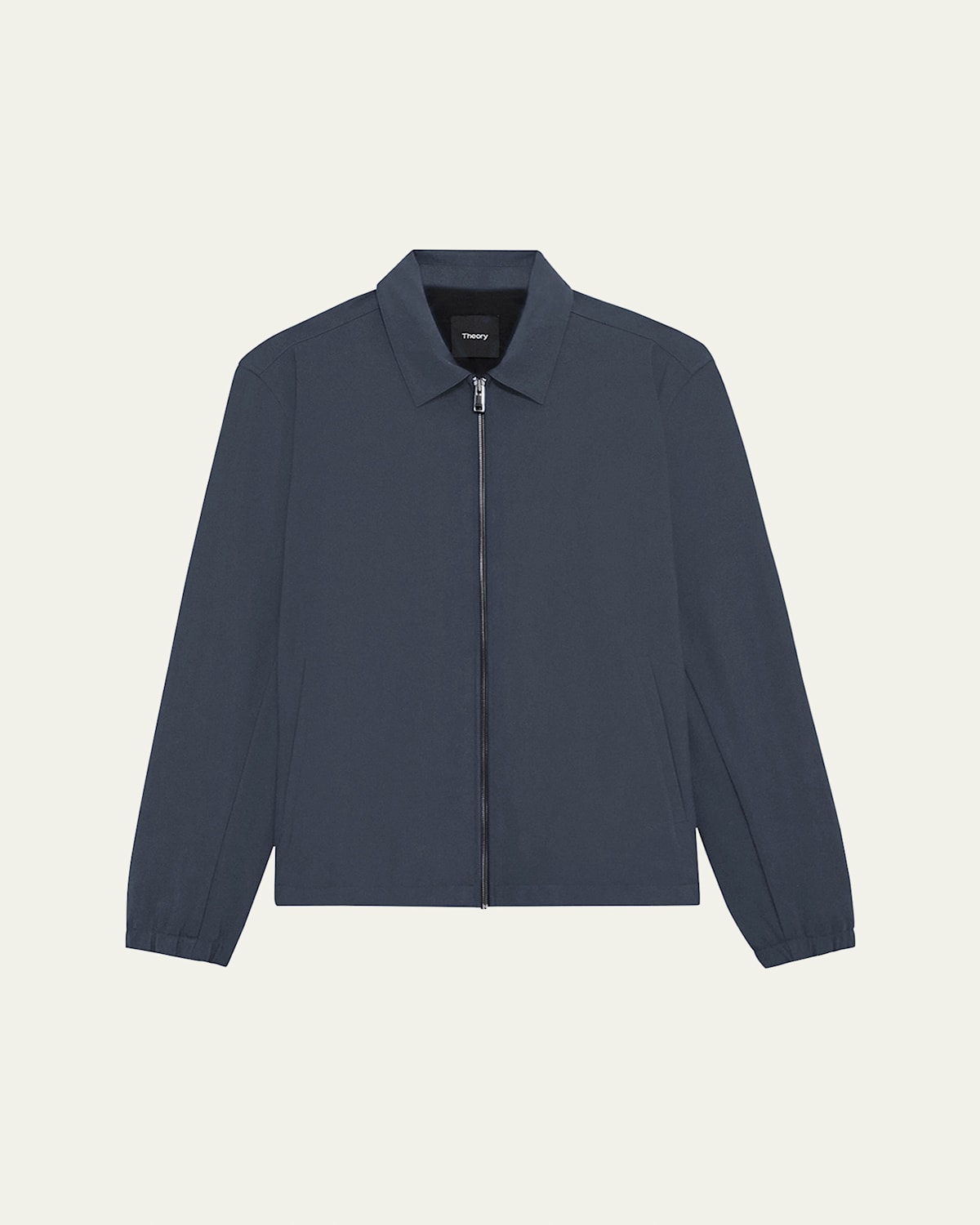 Theory Men's Brody Precision Ponte Jacket In Blue