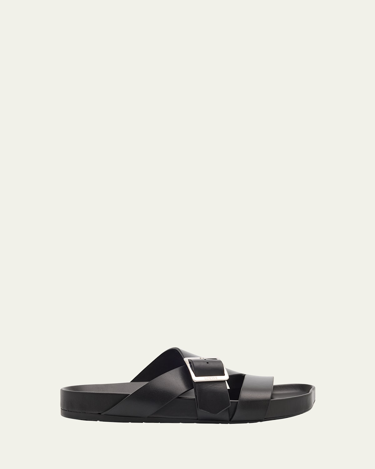 Loewe Slide Ease Buckle In Vegetable Tanned Calfskin