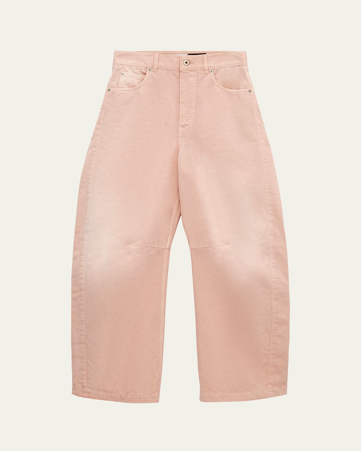 Loewe Barrel Trousers In Cotton