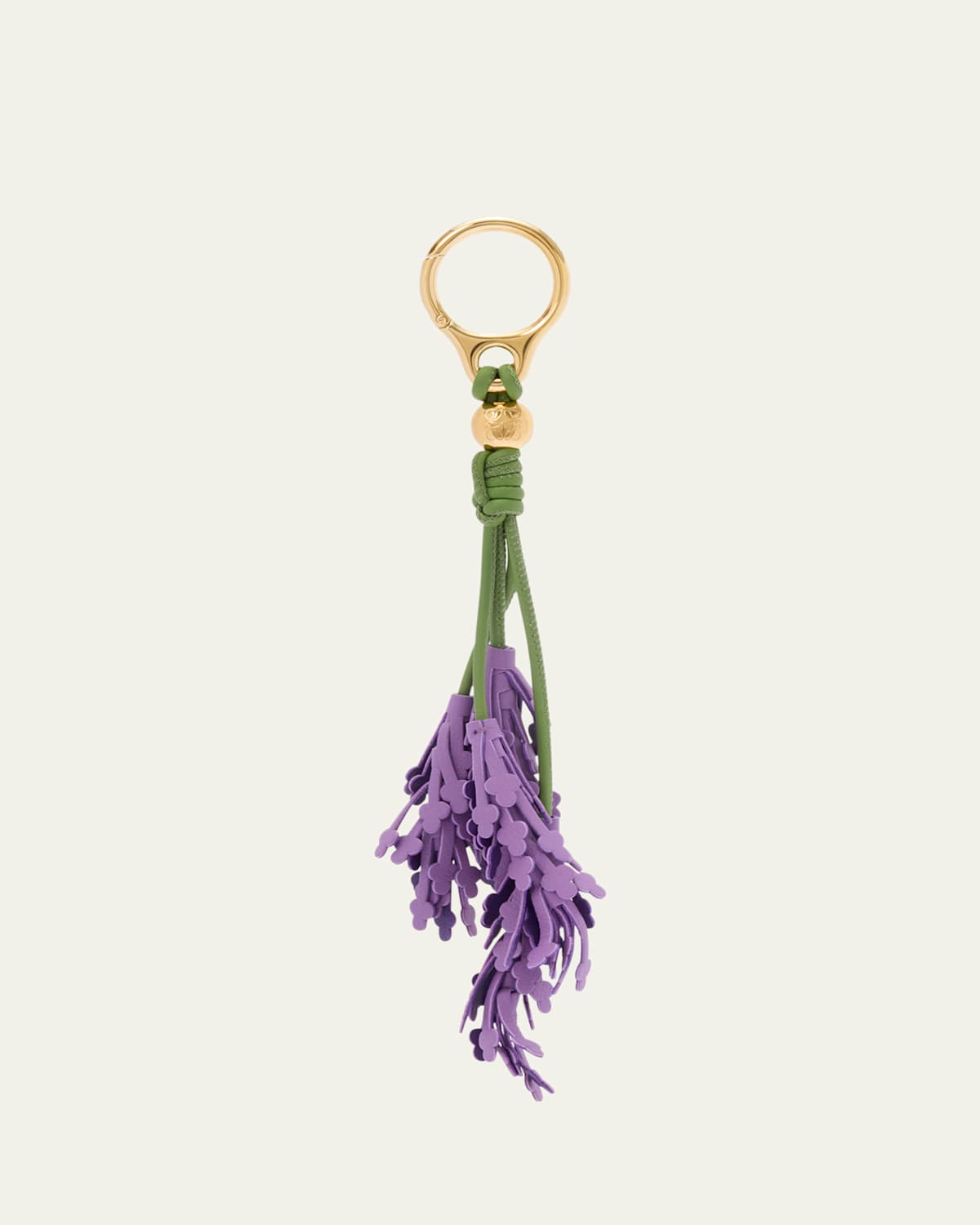 Loewe Lavender Bag Charm In Calf Leather