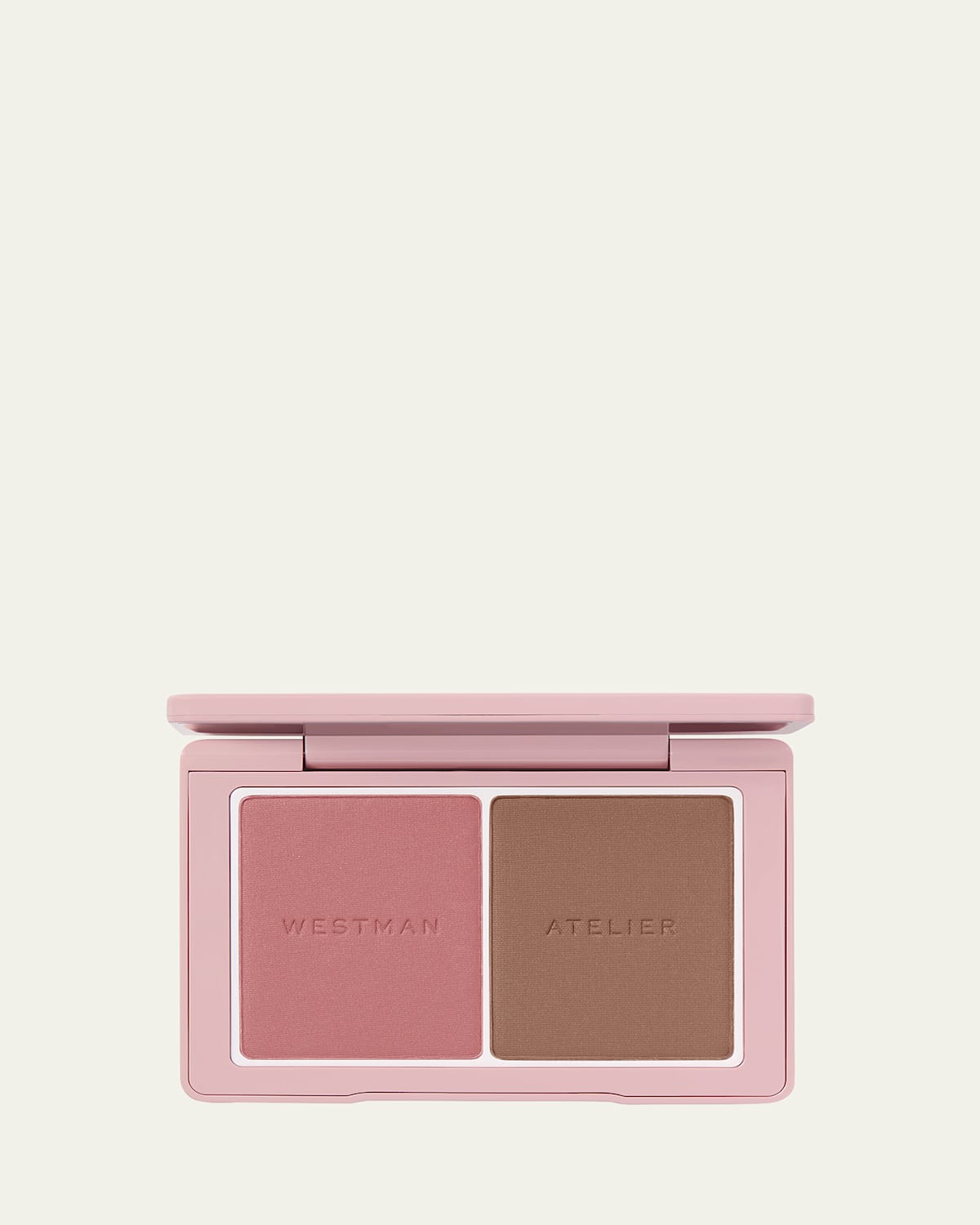 Westman Atelier Baby Cheeks And Face Trace Sculpting Powder Duo In Petal And Biscuit