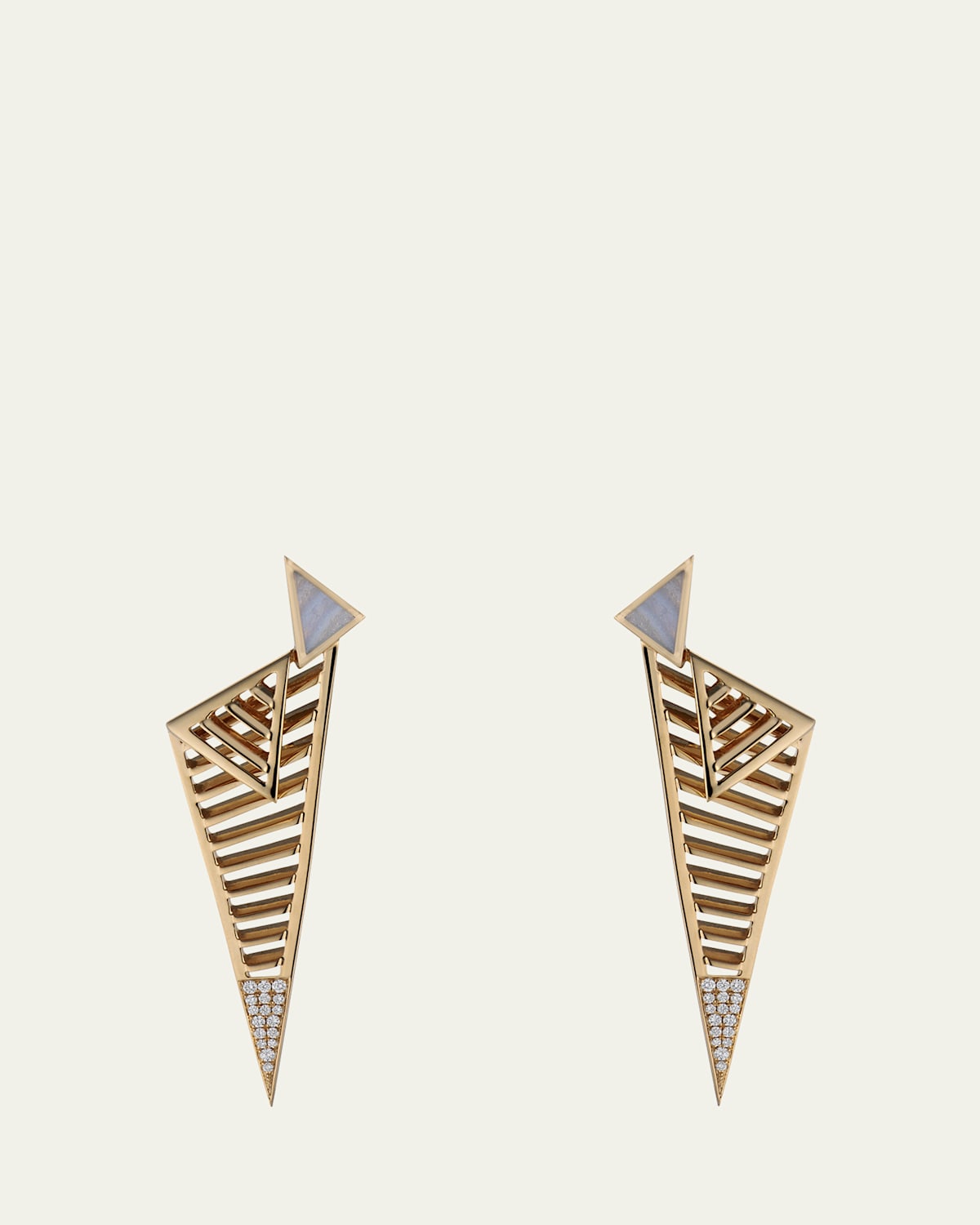 Fenestra Arc Edge Earrings