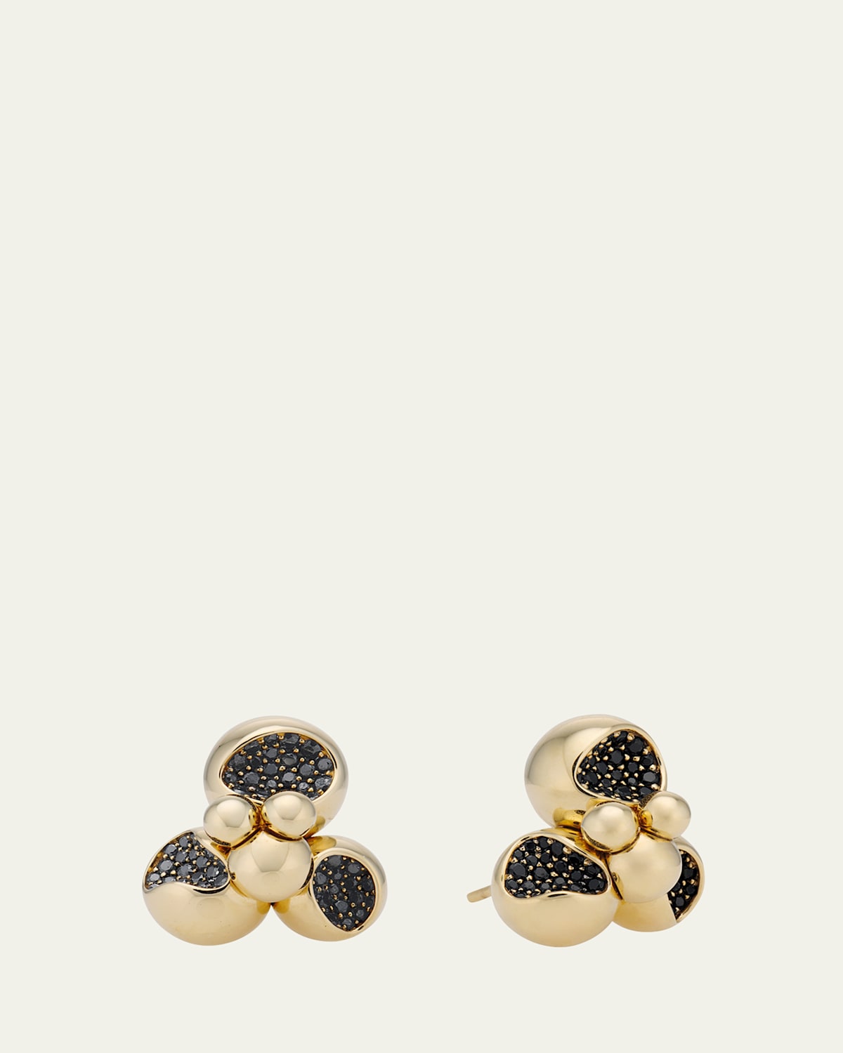 Large Cluster Solar Earrings