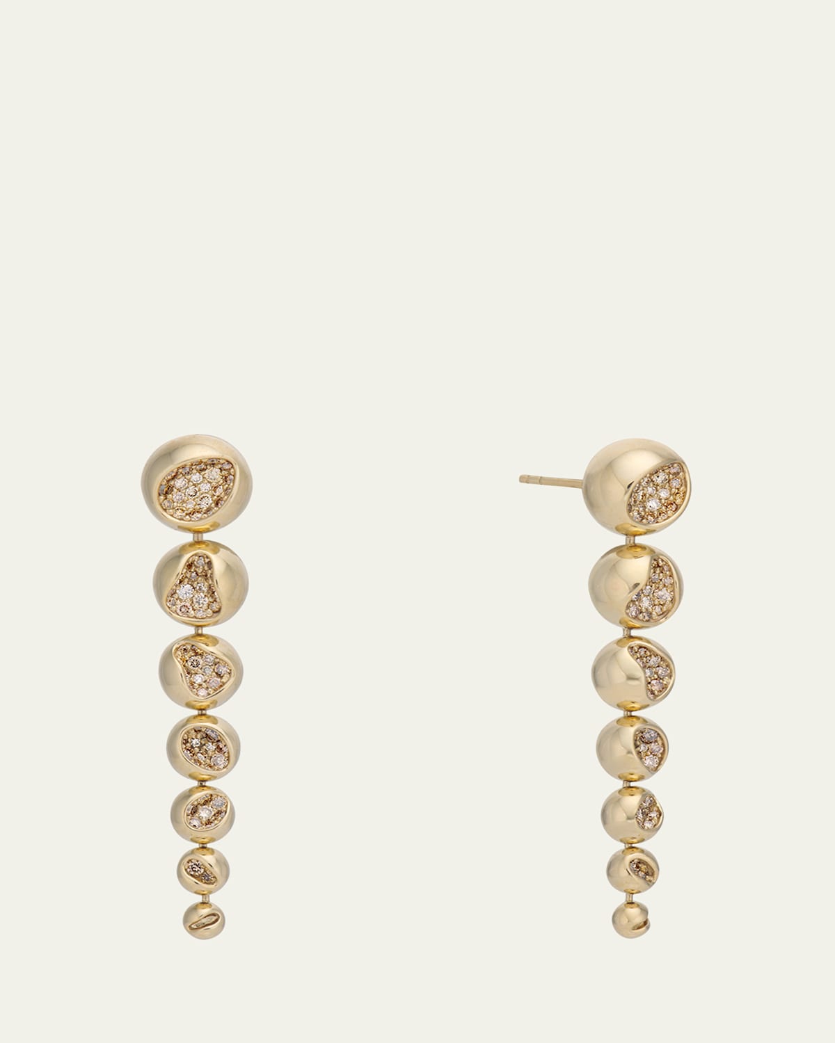 JV INSARDI Large Vibrations Champs Earrings
