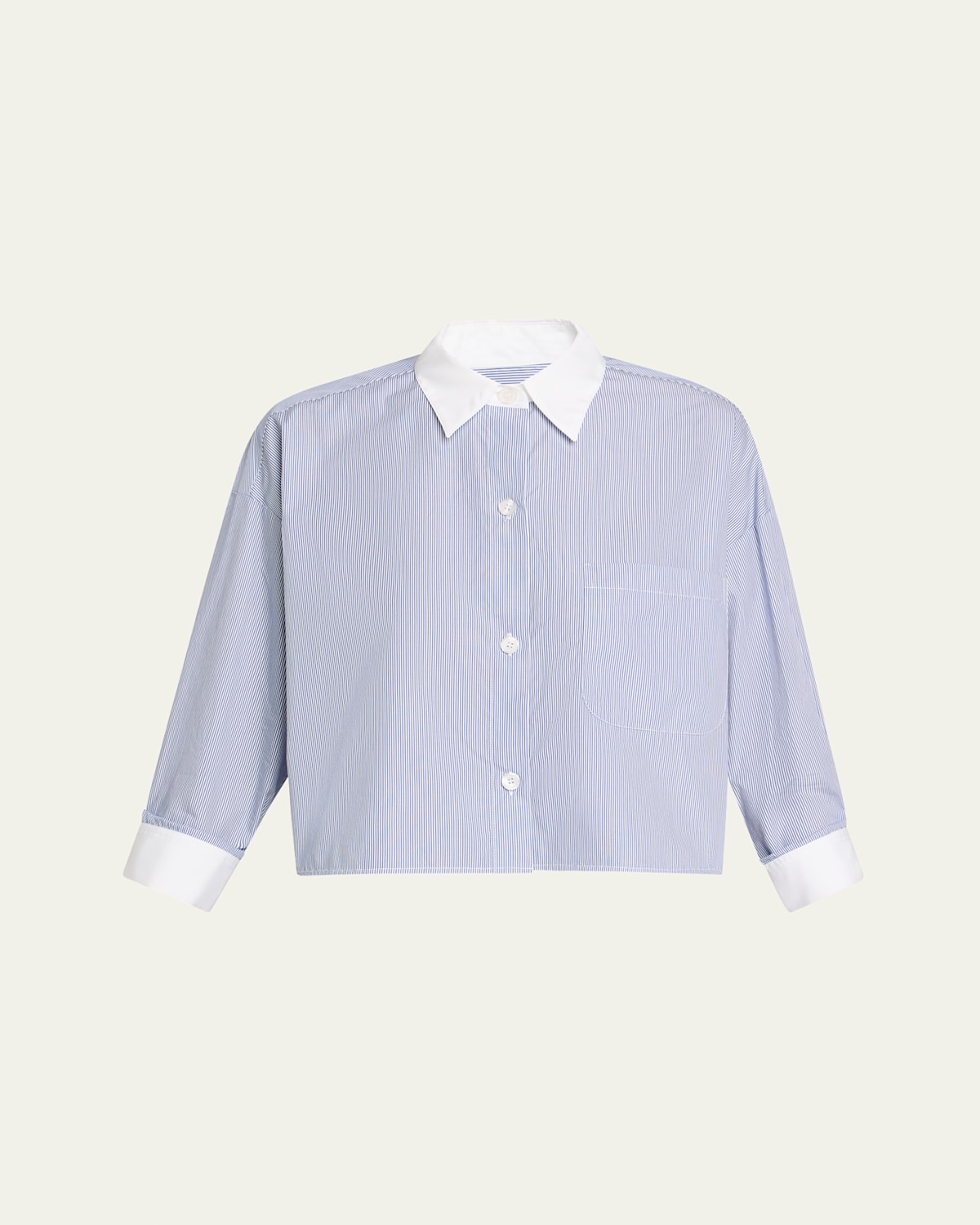 Twp Soon To Be Ex Striped Button-front Shirt In Multi