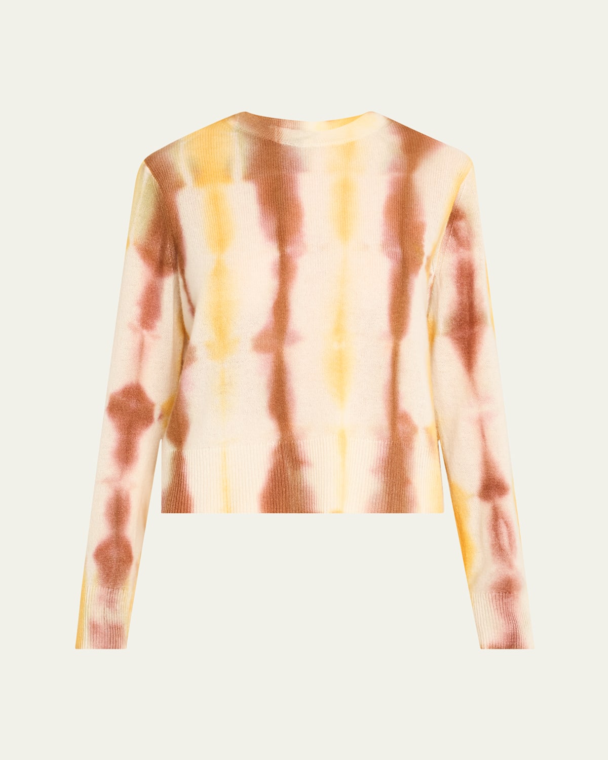 Tie-Dye Crewneck Cashmere Sweater