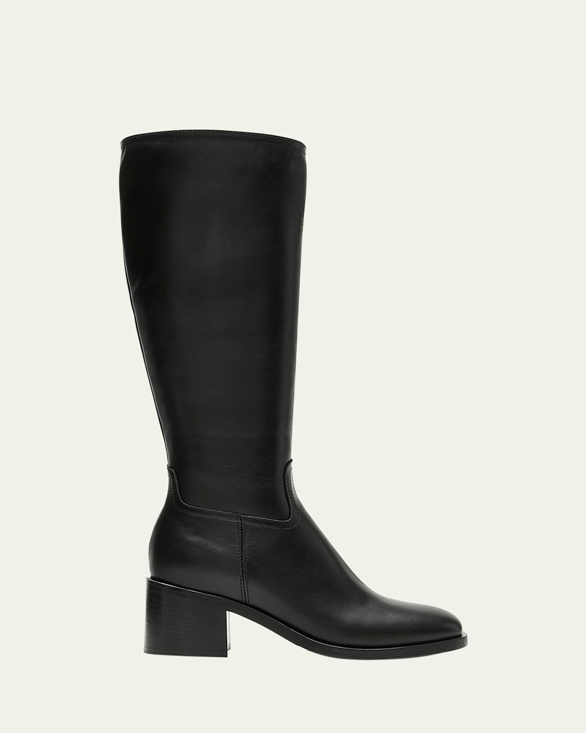 La Canadienne Jack Leather Knee High Boots In Black