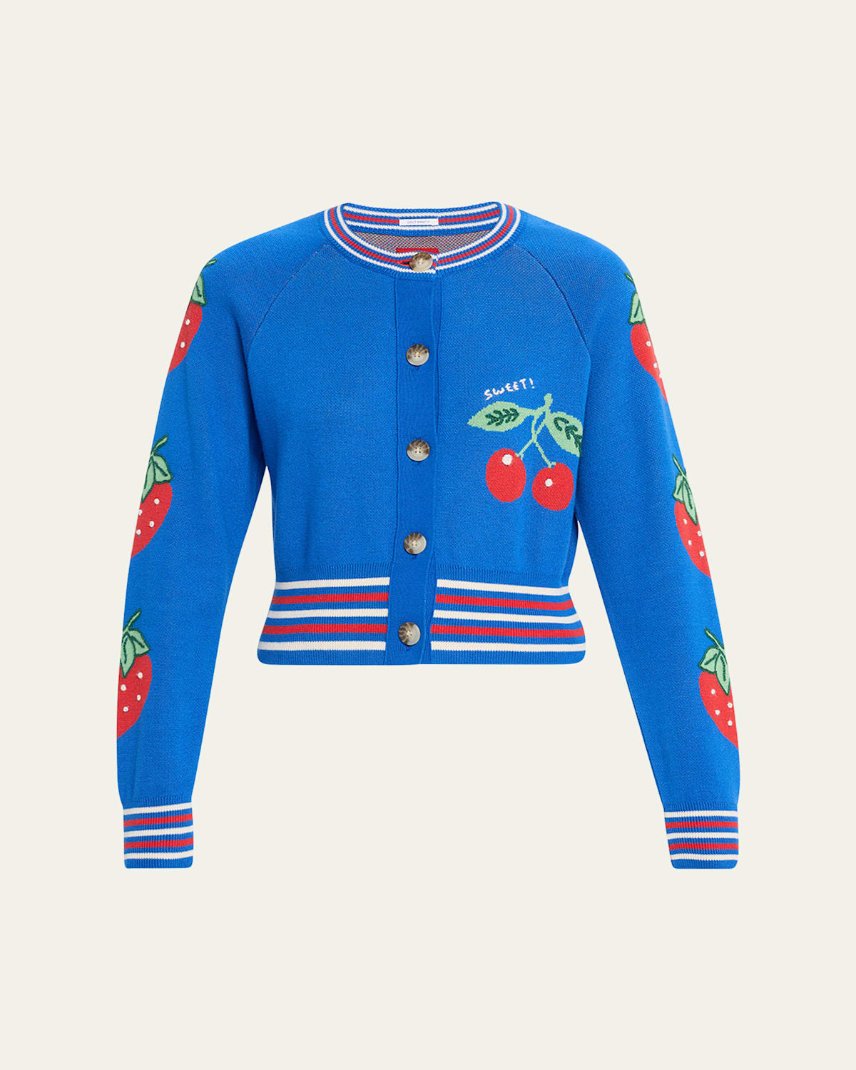 The Crop Rib Cardigan