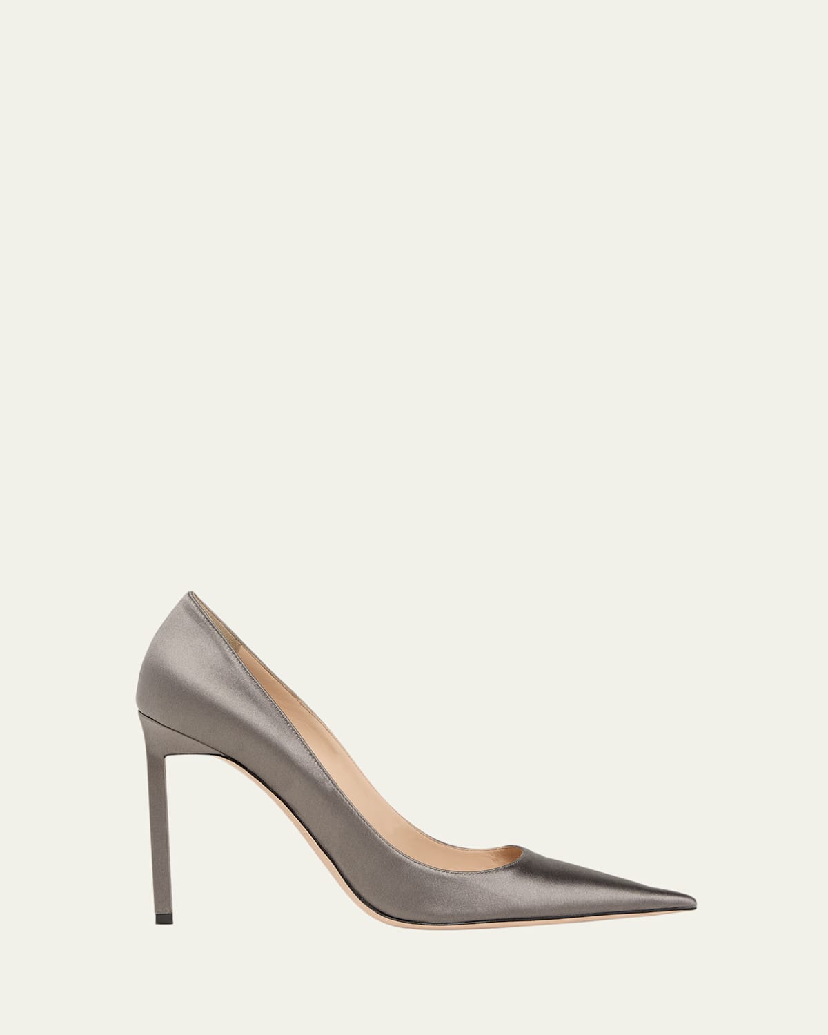 Tom Ford 85mm Betty Satin Pointed-toe Pumps In Multi