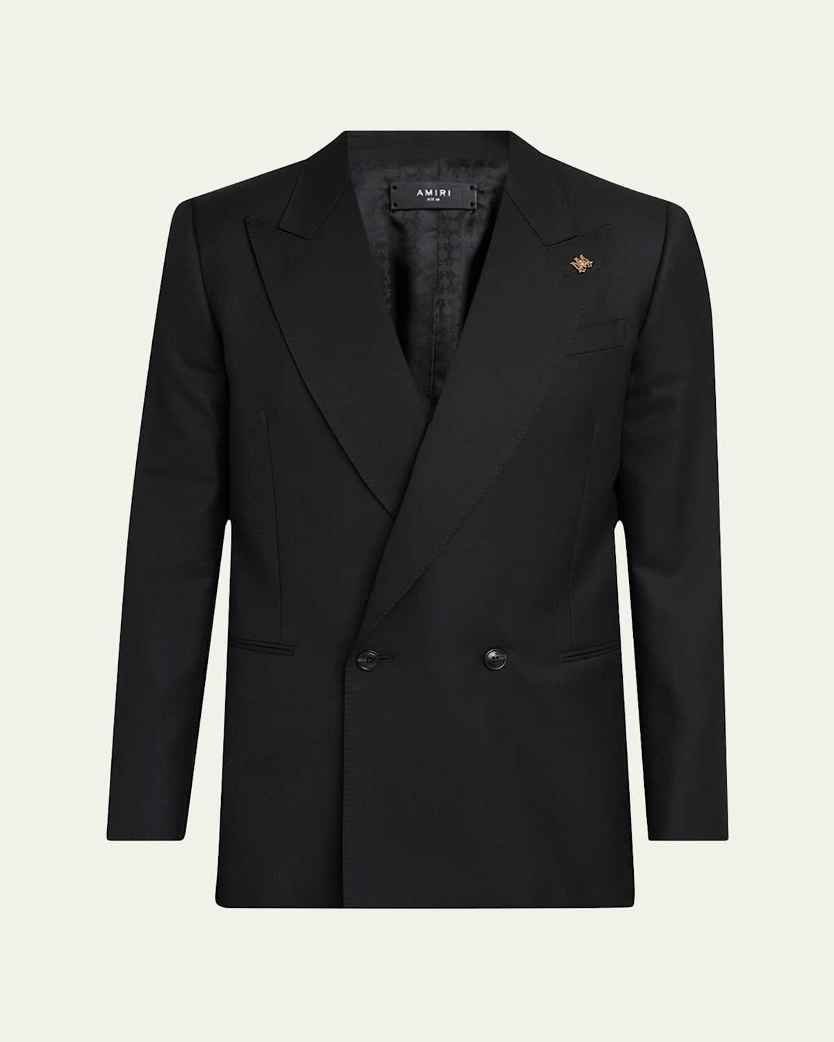 Men's MA Double-Breasted Wool Blazer