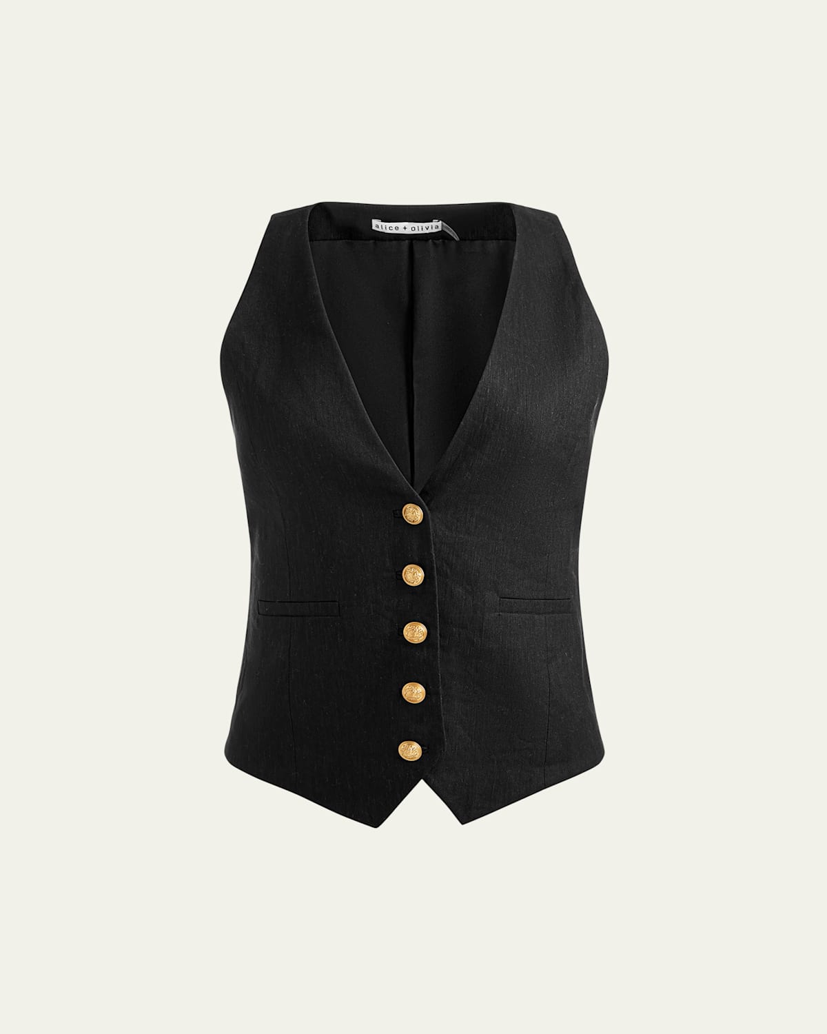 Mazie Deep V-Neck Vest