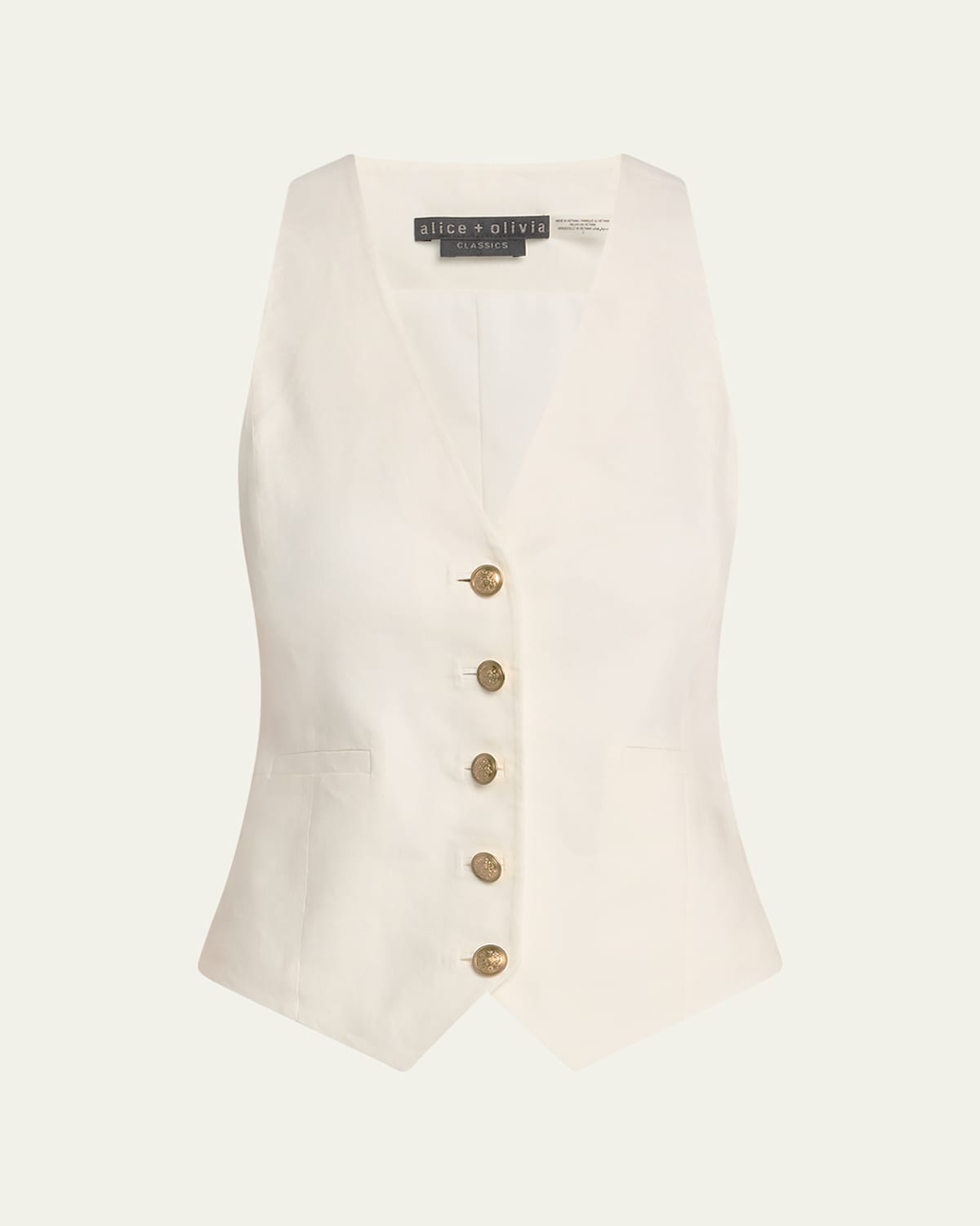 Mazie Deep V-Neck Vest