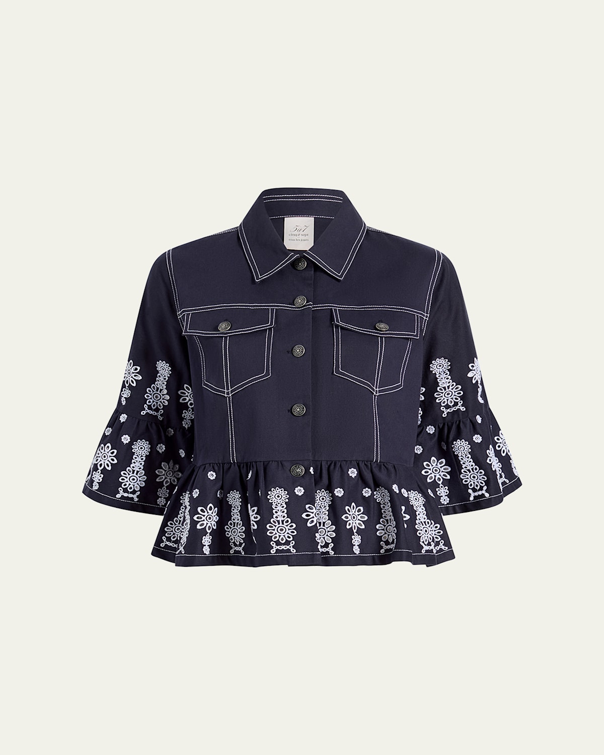 Mandie Eyelet Jacket
