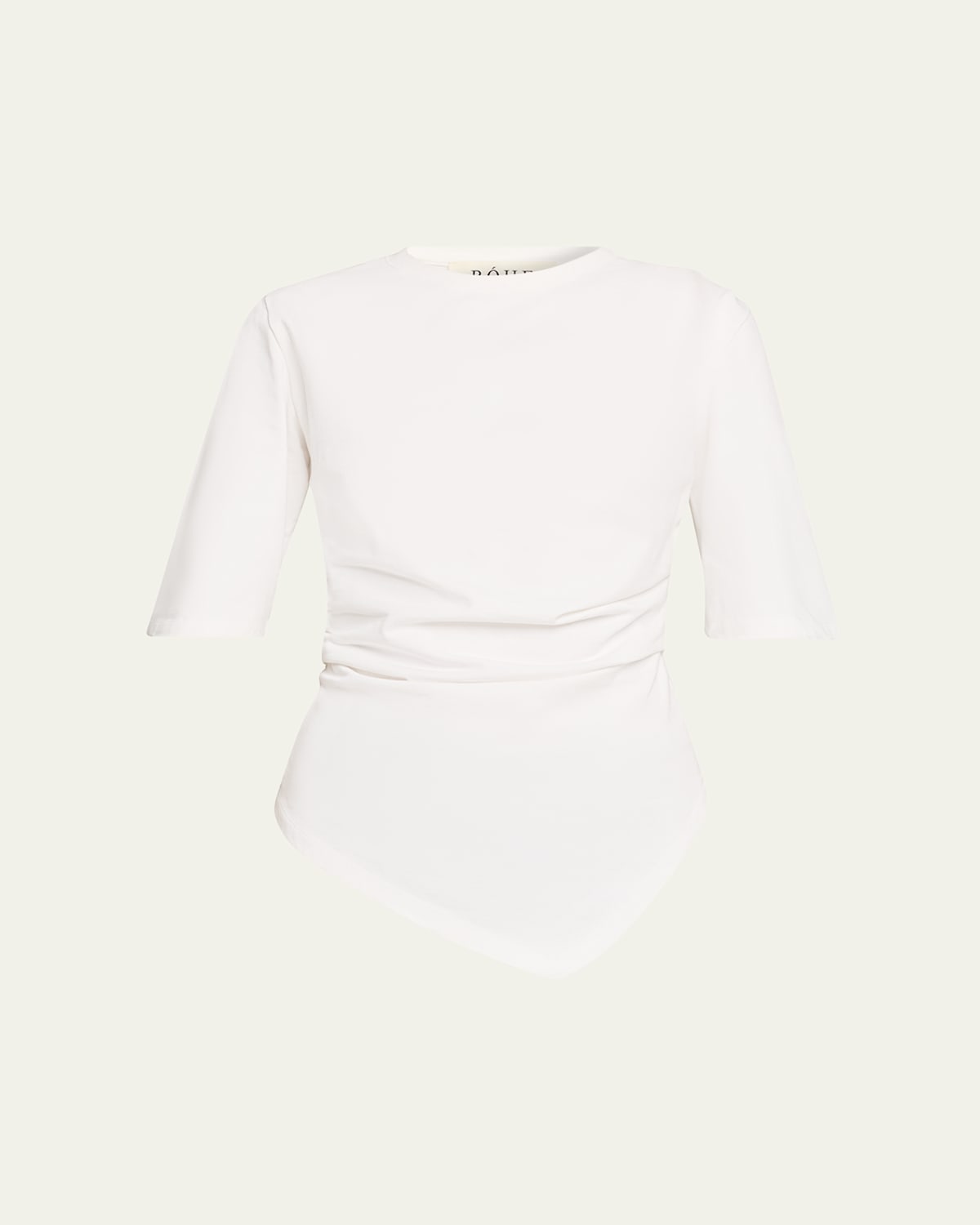 Rohe Re-invented Twist T-shirt In White