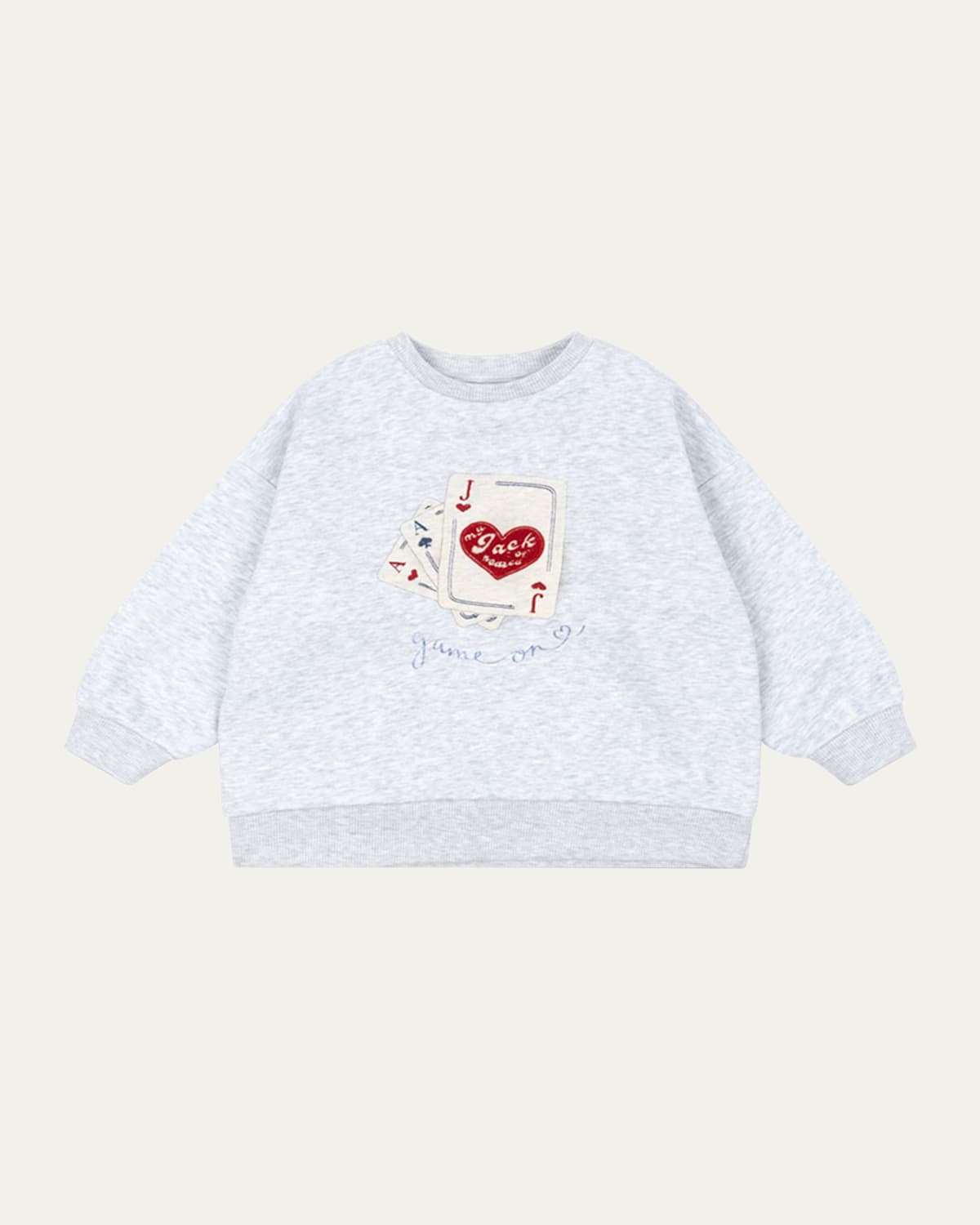 Konges Slojd Rosie H-w X Kid's Jack Sweatshirt In Blue