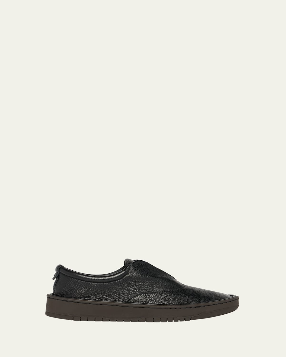 Giorgio Armani Men's Deerskin Slip-on Sneakers