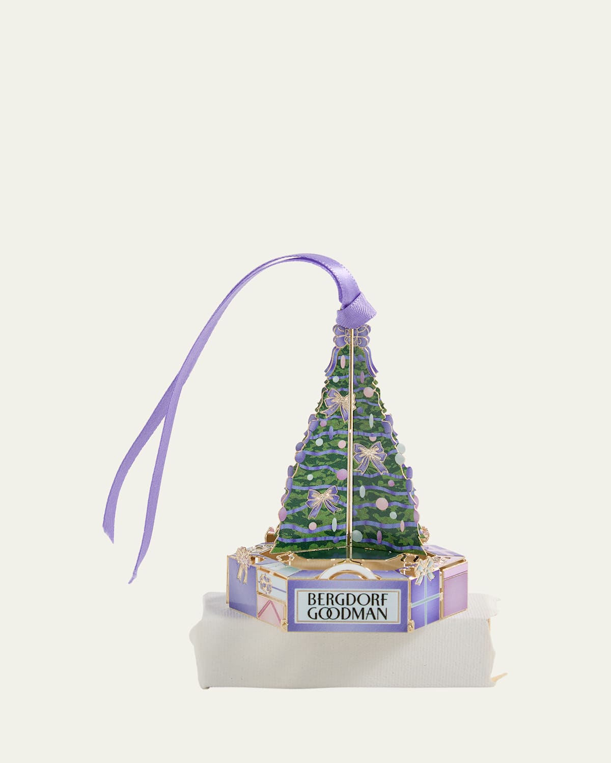 Michael Storrings Bergdorf Goodman Christmas Tree Ornament In Multi