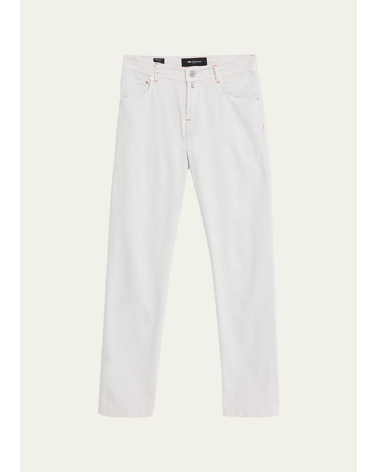 Men'S Kurabo Straight-Leg Stretch Five-Pocket Pants