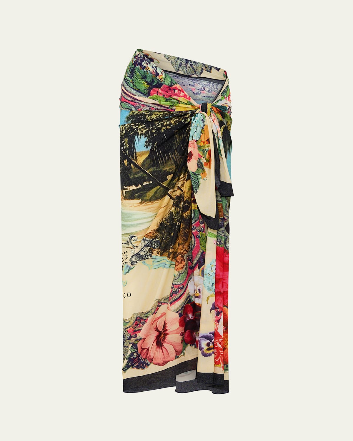 Bathing Bombshell Long Sarong Coverup